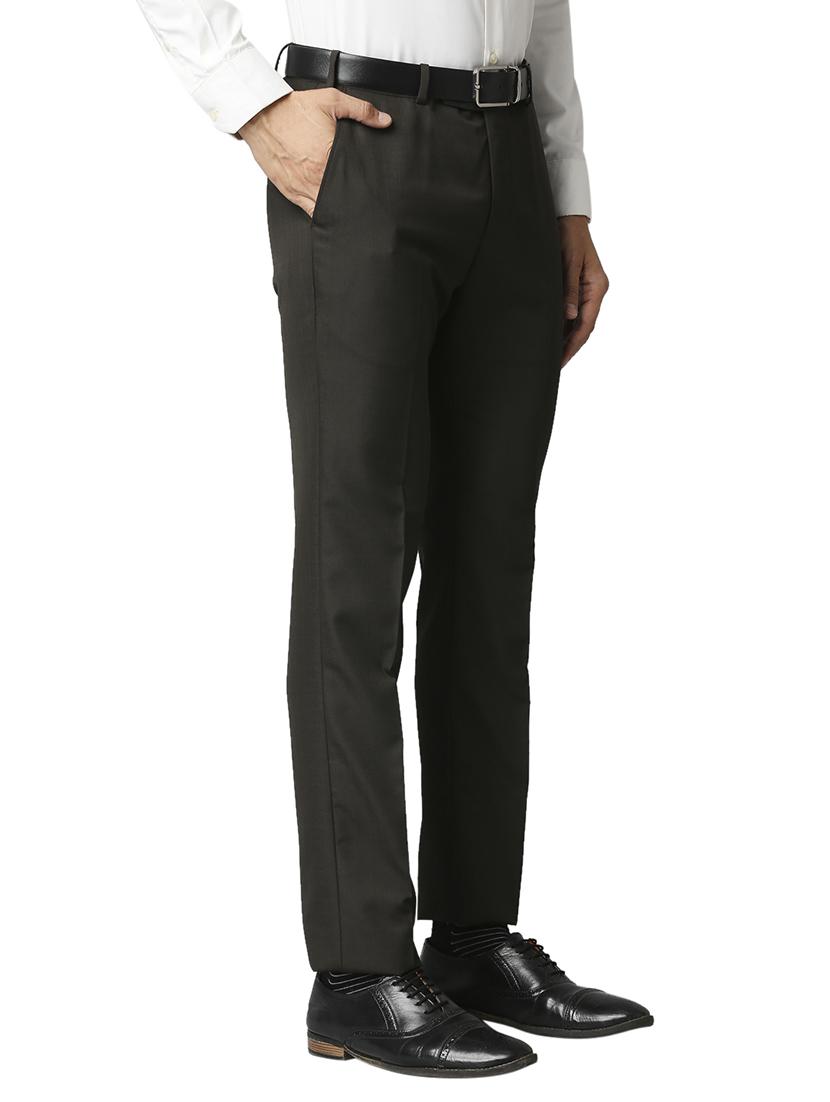 black solid formal trouser - 18513798 -  Standard Image - 1