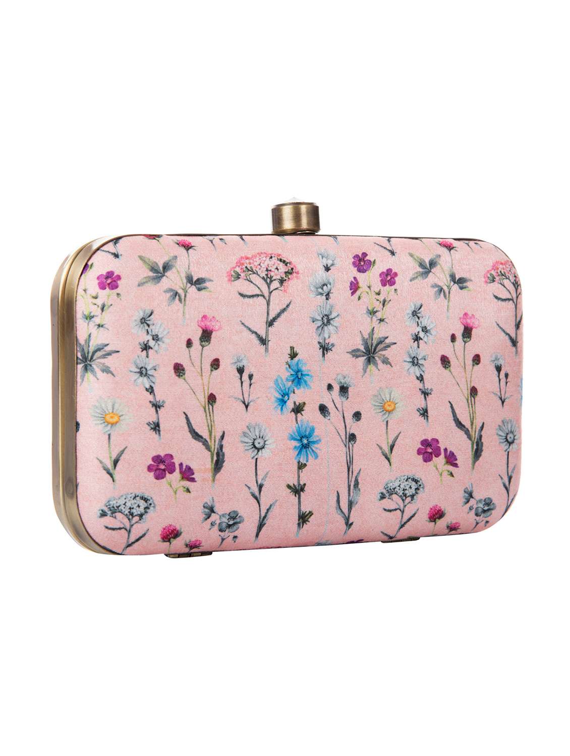 women pink floral clutch box - 18514758 -  Standard Image - 4