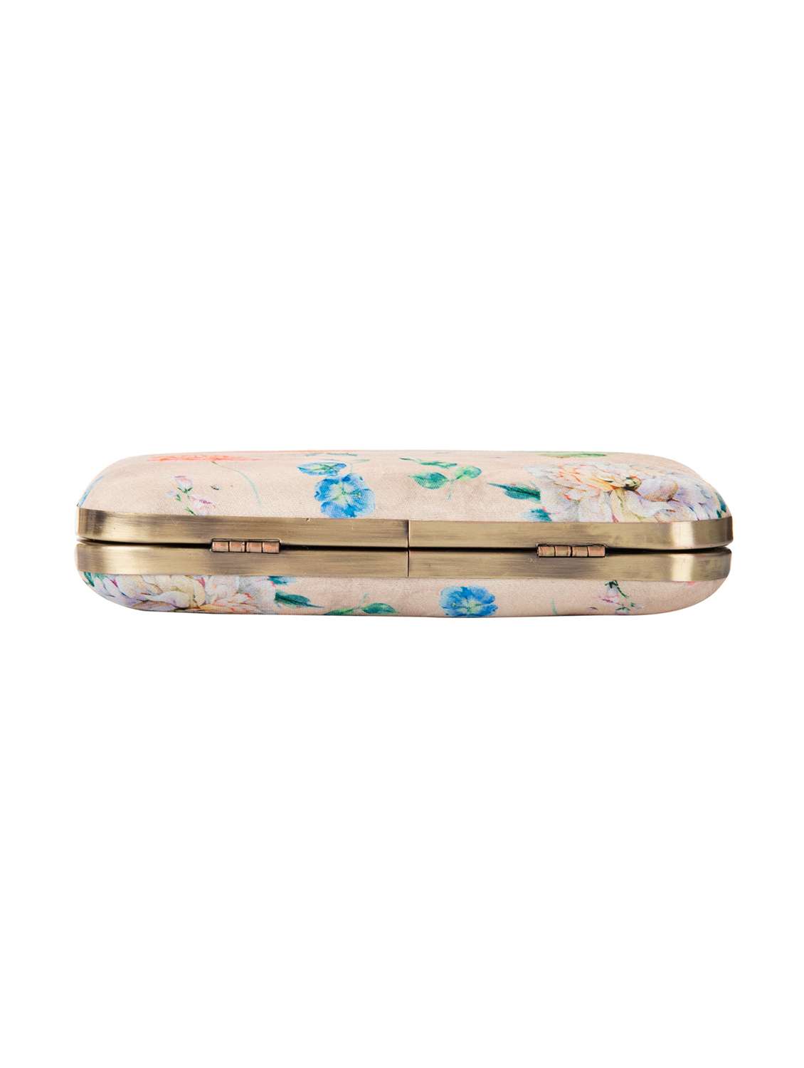 women beige floral clutch box - 18514760 -  Standard Image - 6