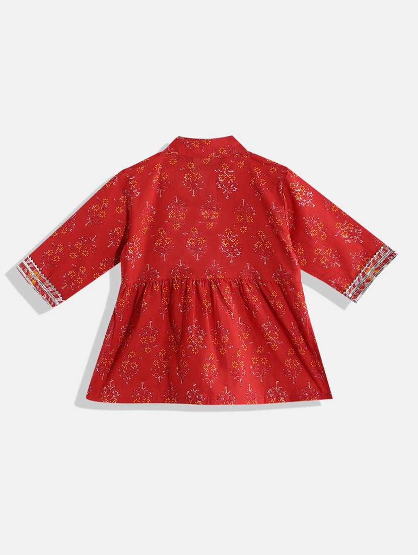 girls gota work kurta sharara set  - 18517014 -  Standard Image - 1
