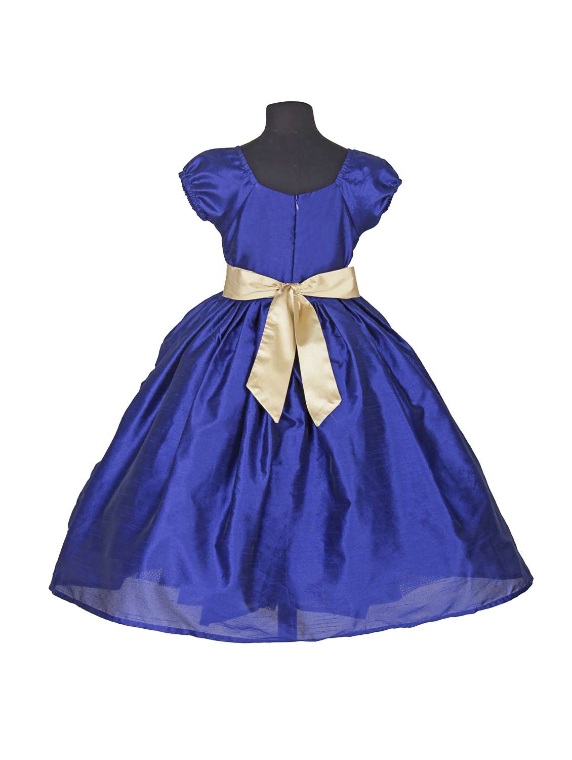 girls square neck short sleeves frock - 18517063 -  Standard Image - 1