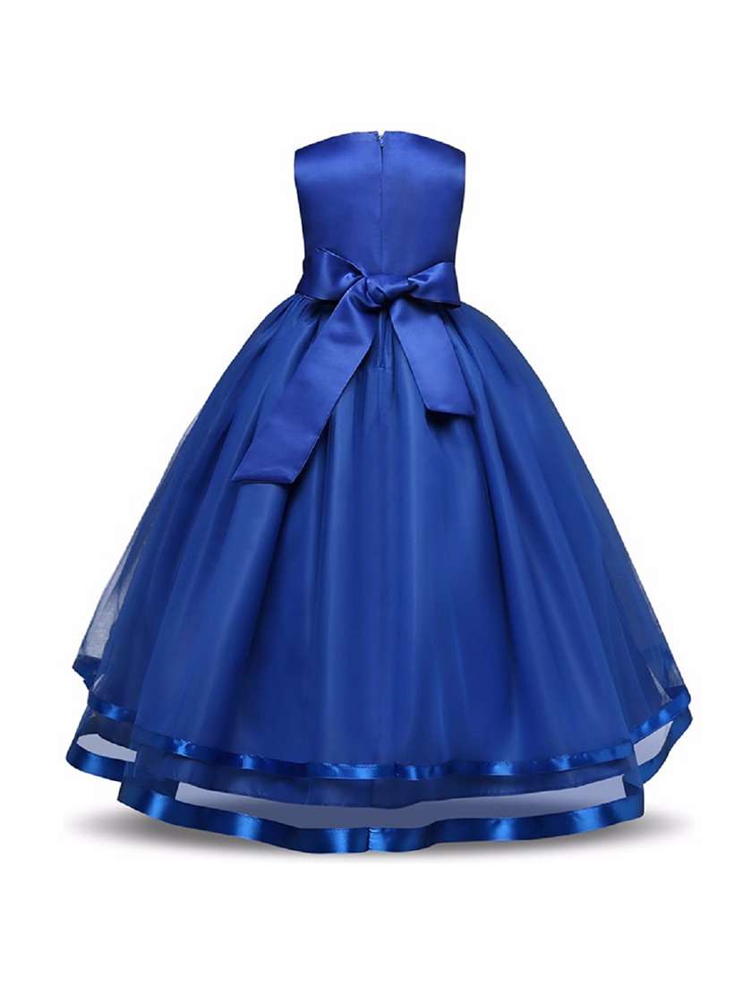 girls round neck sleeveless frock - 18517086 -  Standard Image - 1