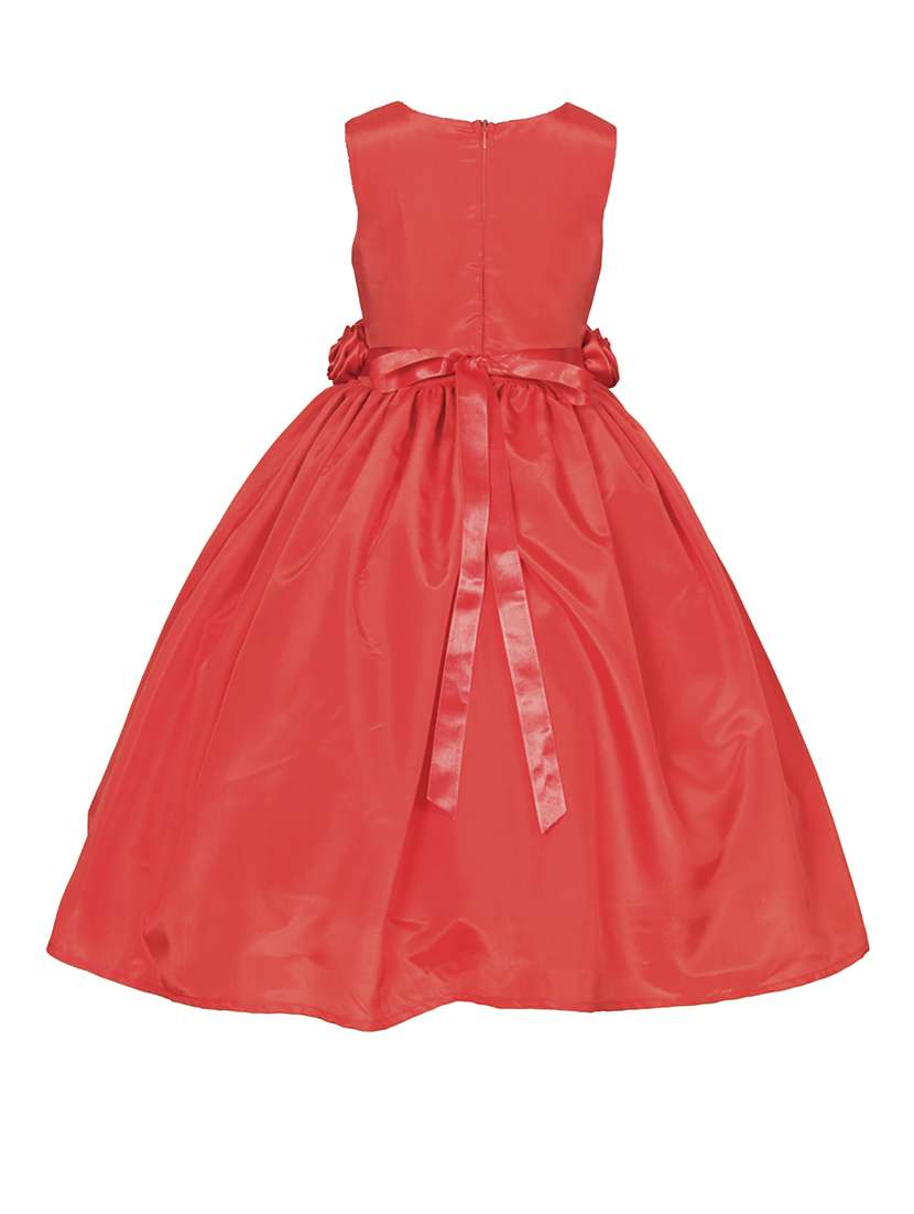 girls square neck sleeveless frock - 18517087 - Standard Image - 1