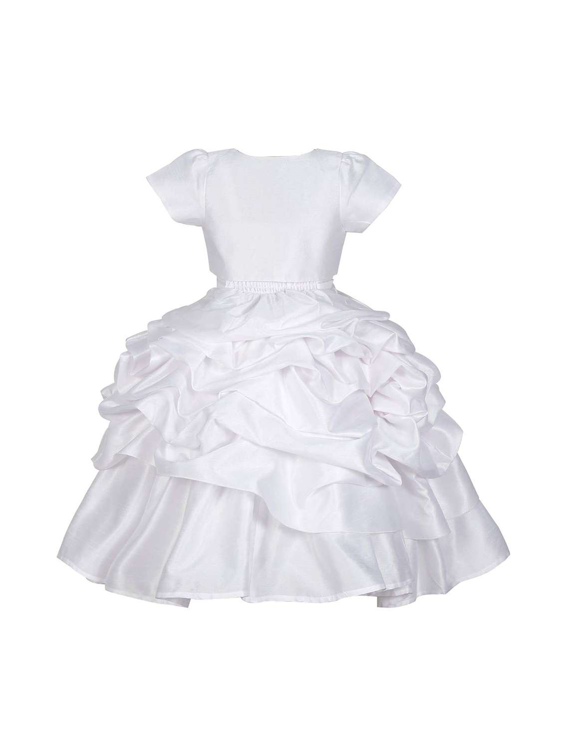 girls sweetheart neck sleeveless frock - 18517157 - Standard Image - 1
