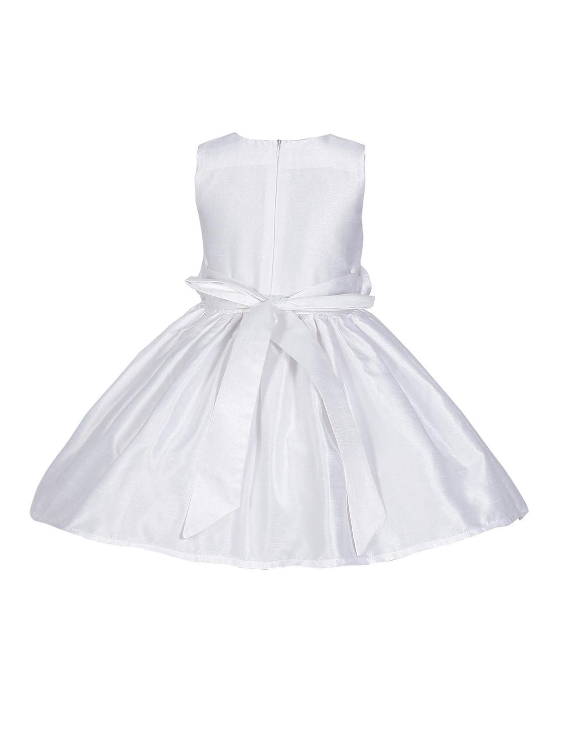 girls square neck sleeveless frock - 18517169 - Standard Image - 1