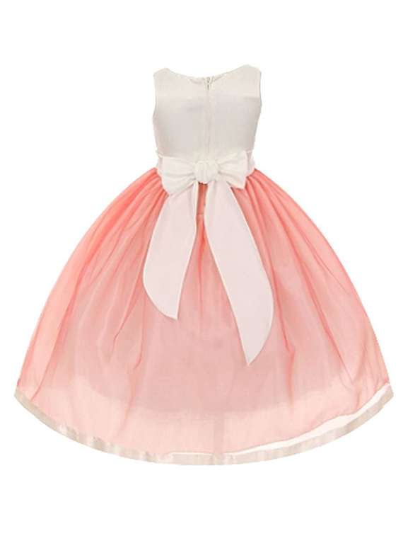 girls v neck sleeveless frock - 18517193 - Standard Image - 1