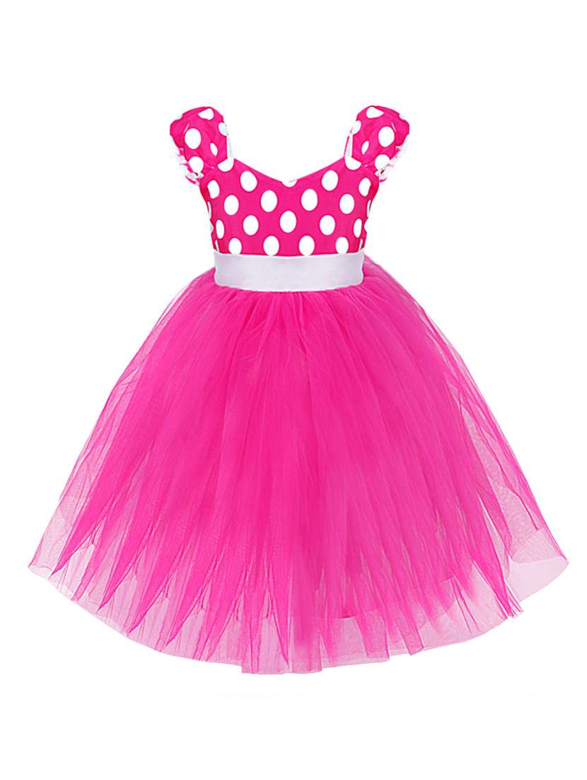 girls sweetheart neck sleeveless frock