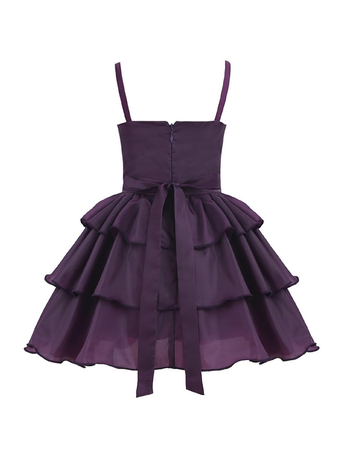 girls shoulder strap sleeveless frock - 18517324 - Standard Image - 1