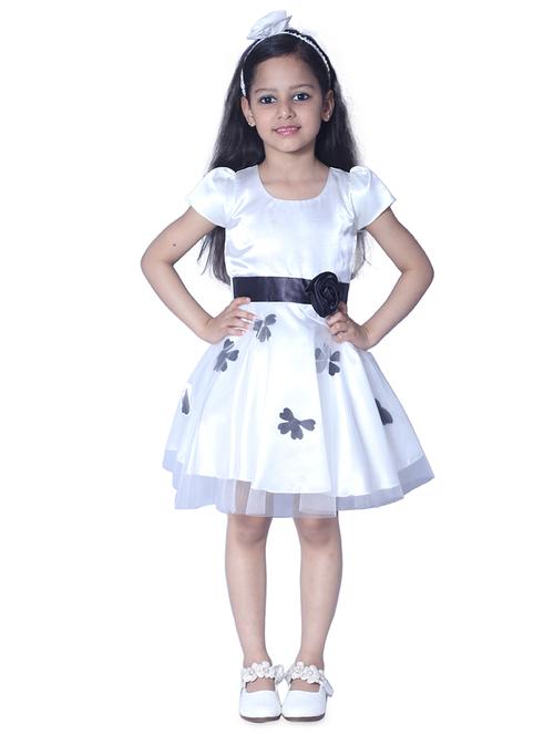 girls round neck sleeveless frock - 18517359 - Standard Image - 0
