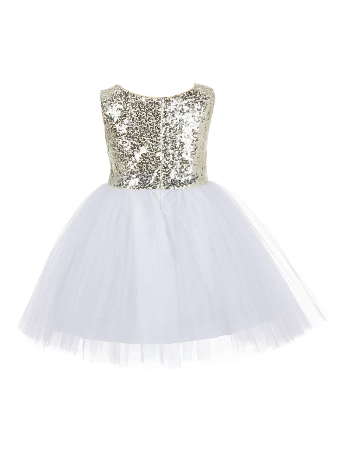 girls round neck sleeveless frock - 18517394 - Standard Image - 1