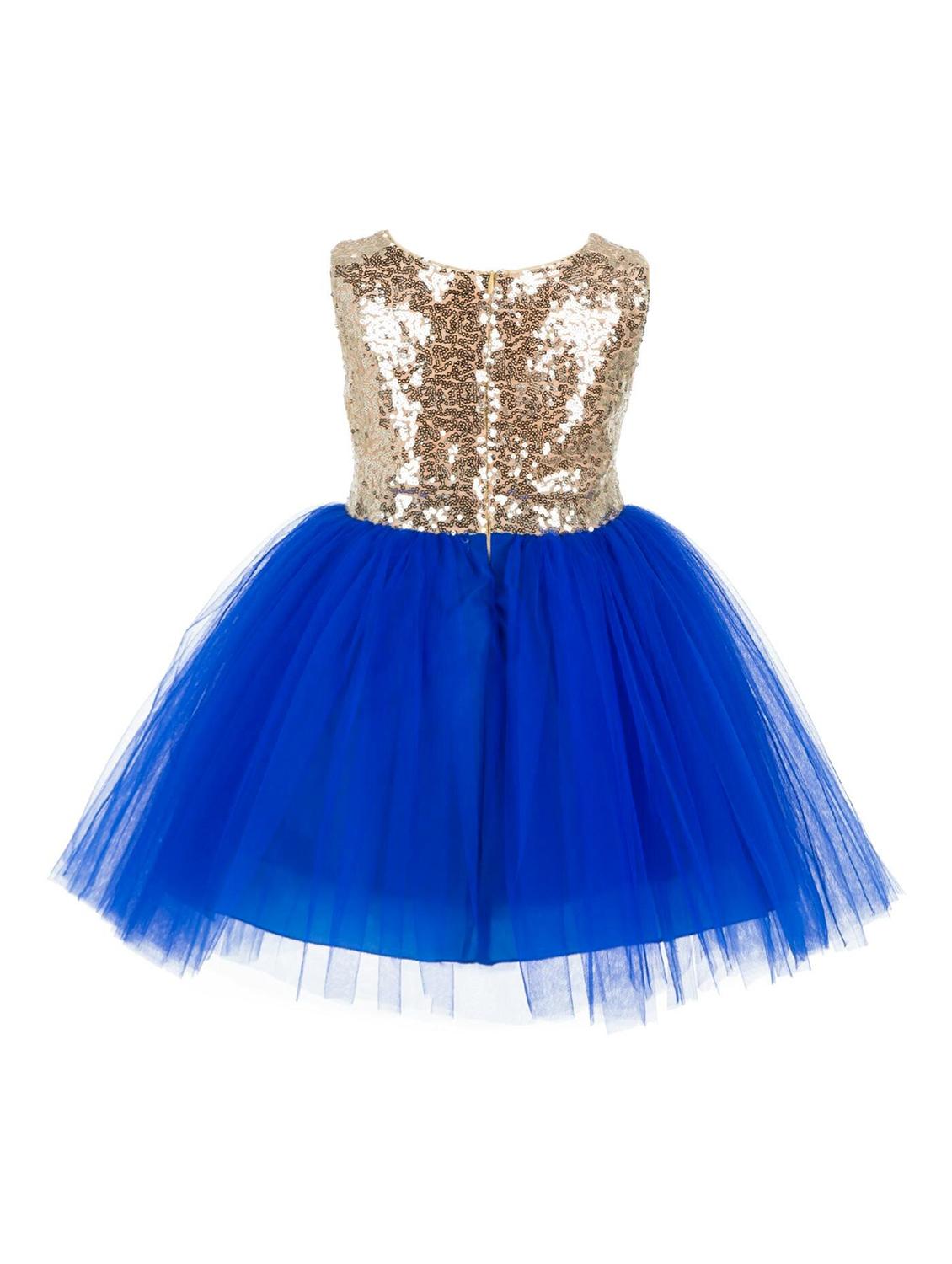 girls round neck sleeveless frock - 18517395 - Standard Image - 1