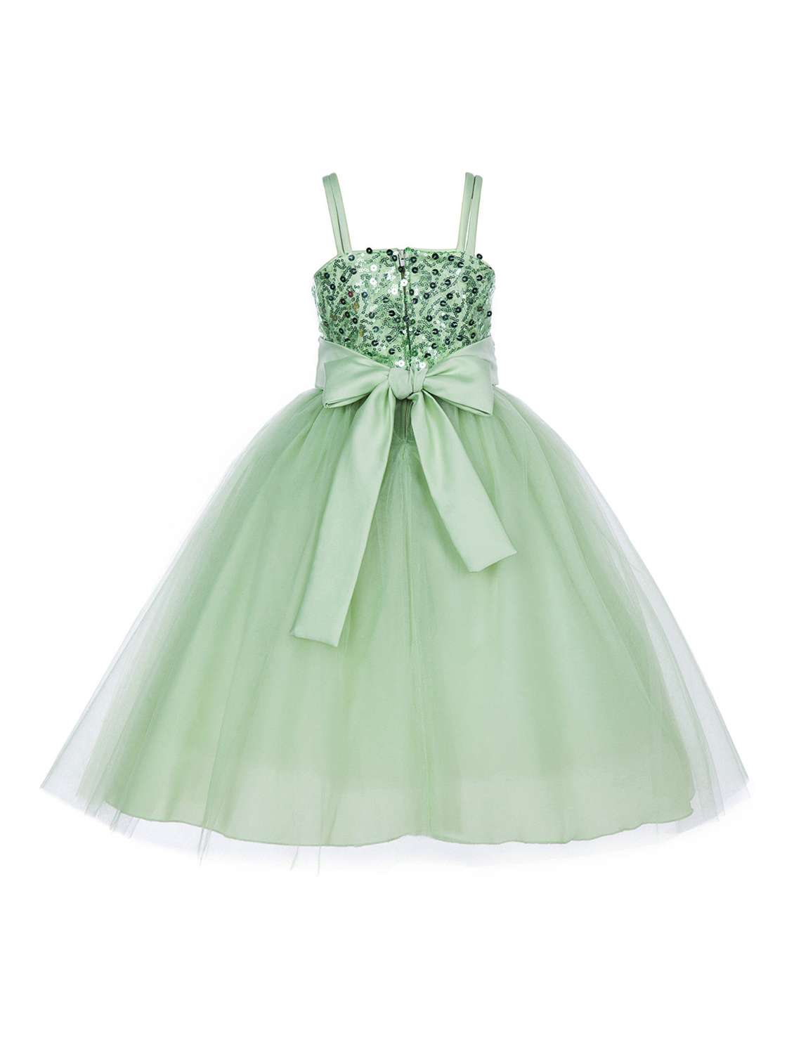 girls cami neck embellished flared party gown - 18517405 -  Standard Image - 1