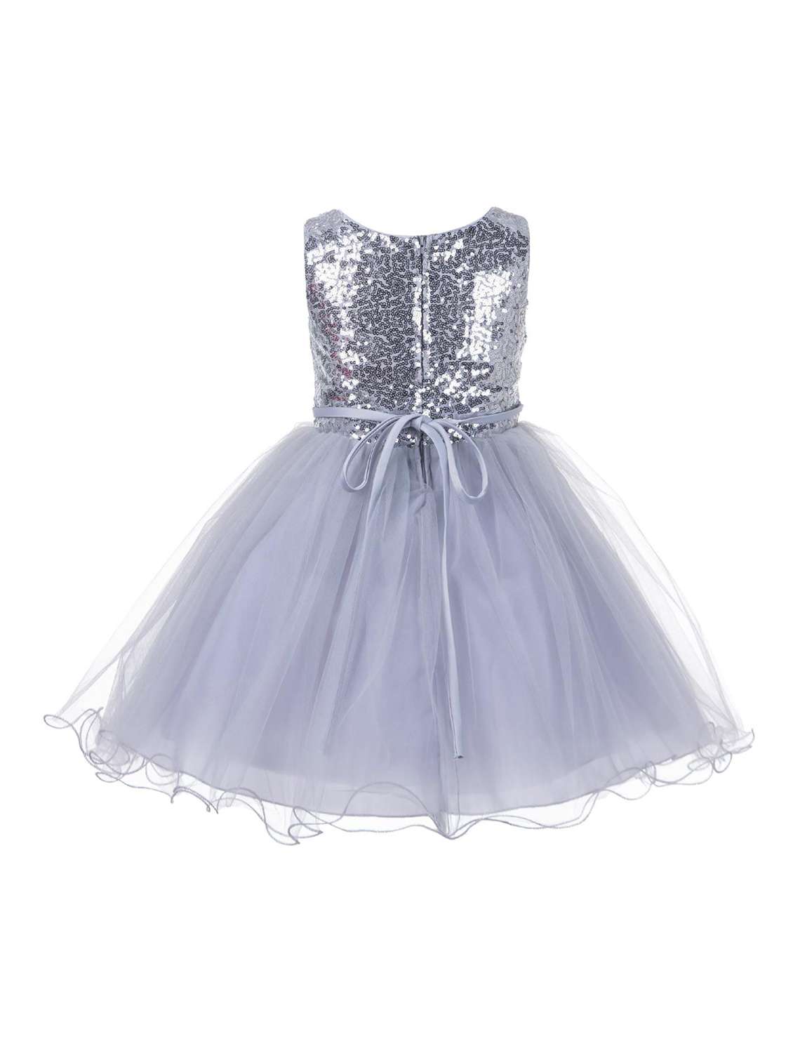 girls round neck sleeveless frock - 18517440 -  Standard Image - 1