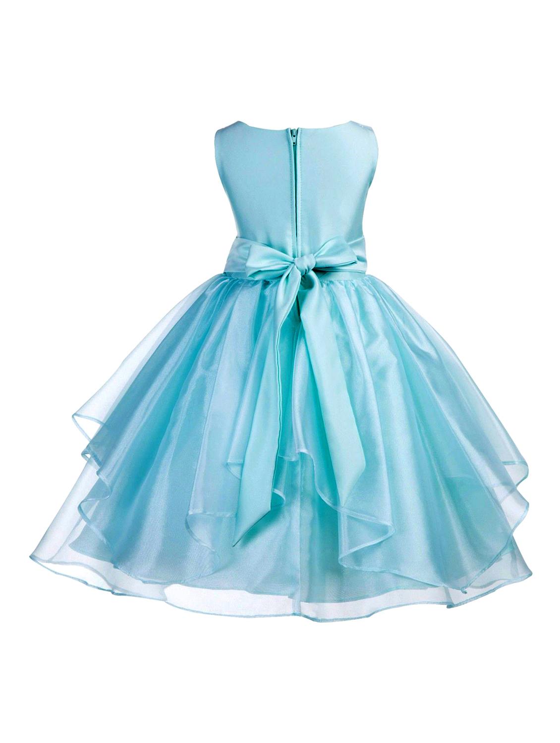 girls round neck sleeveless frock - 18517457 - Standard Image - 1