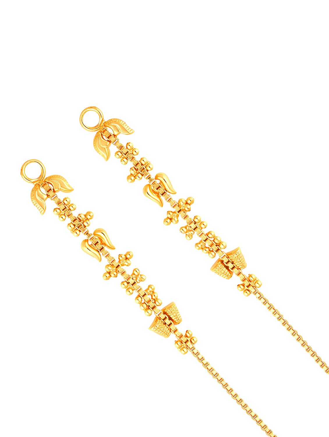 gold plated ear cuff earring - 18518678 - Standard Image - 1