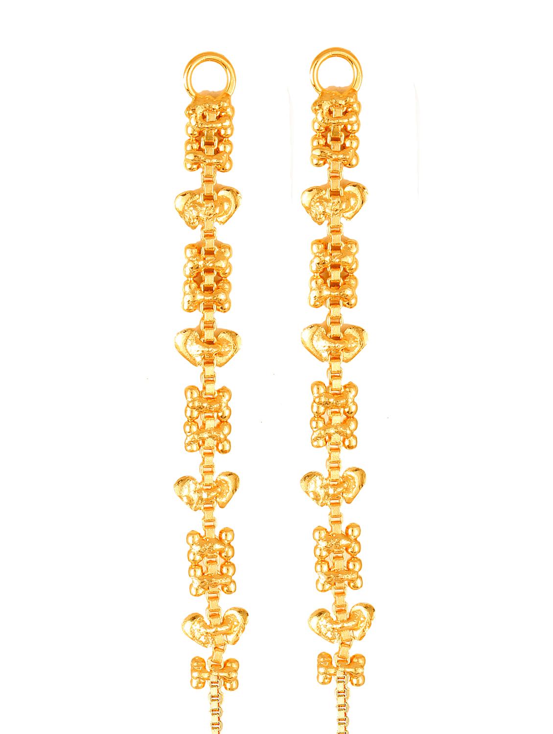 gold plated ear cuff earring - 18518683 - Standard Image - 1