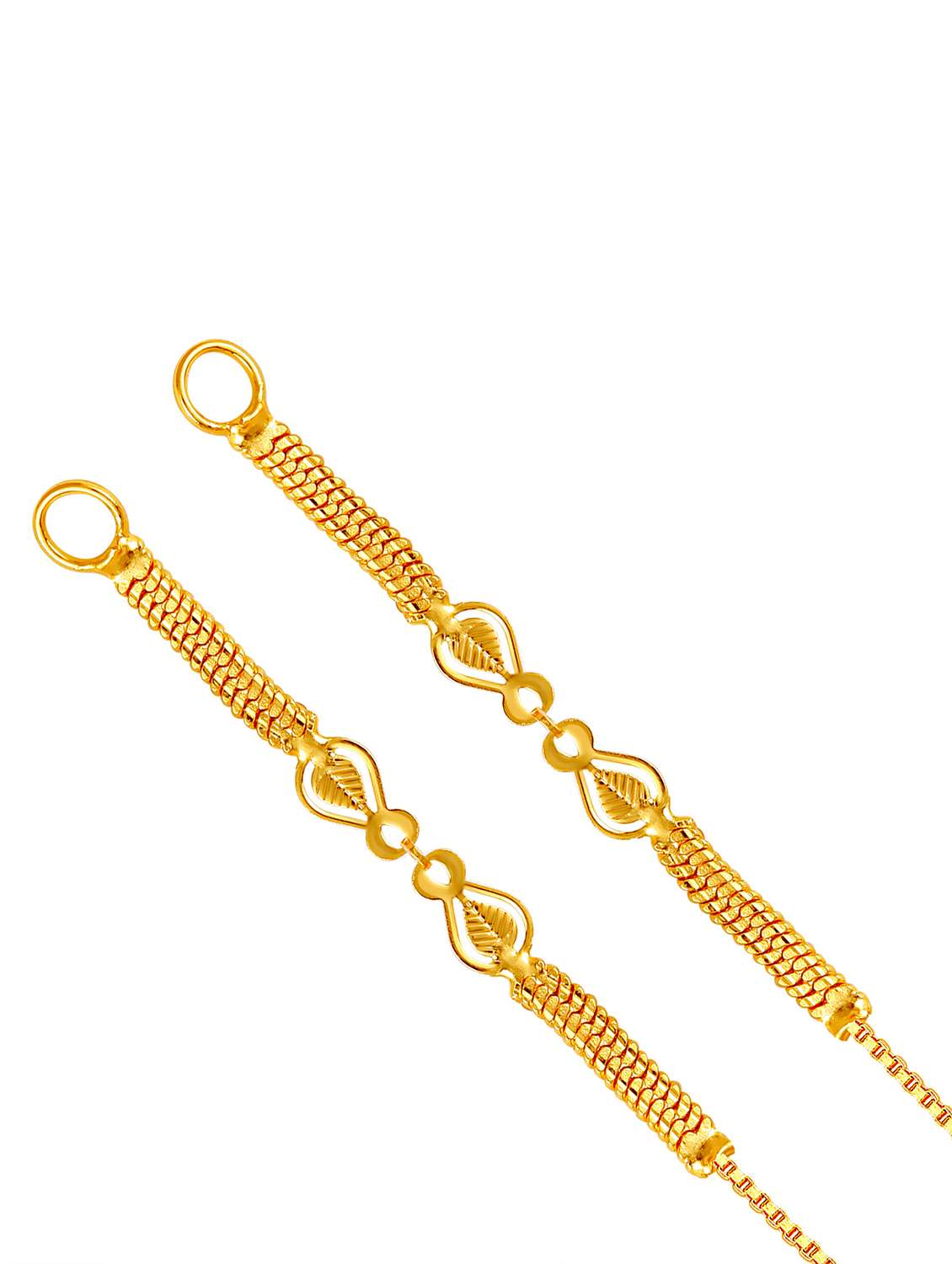 gold plated ear cuff earring - 18518692 - Standard Image - 1
