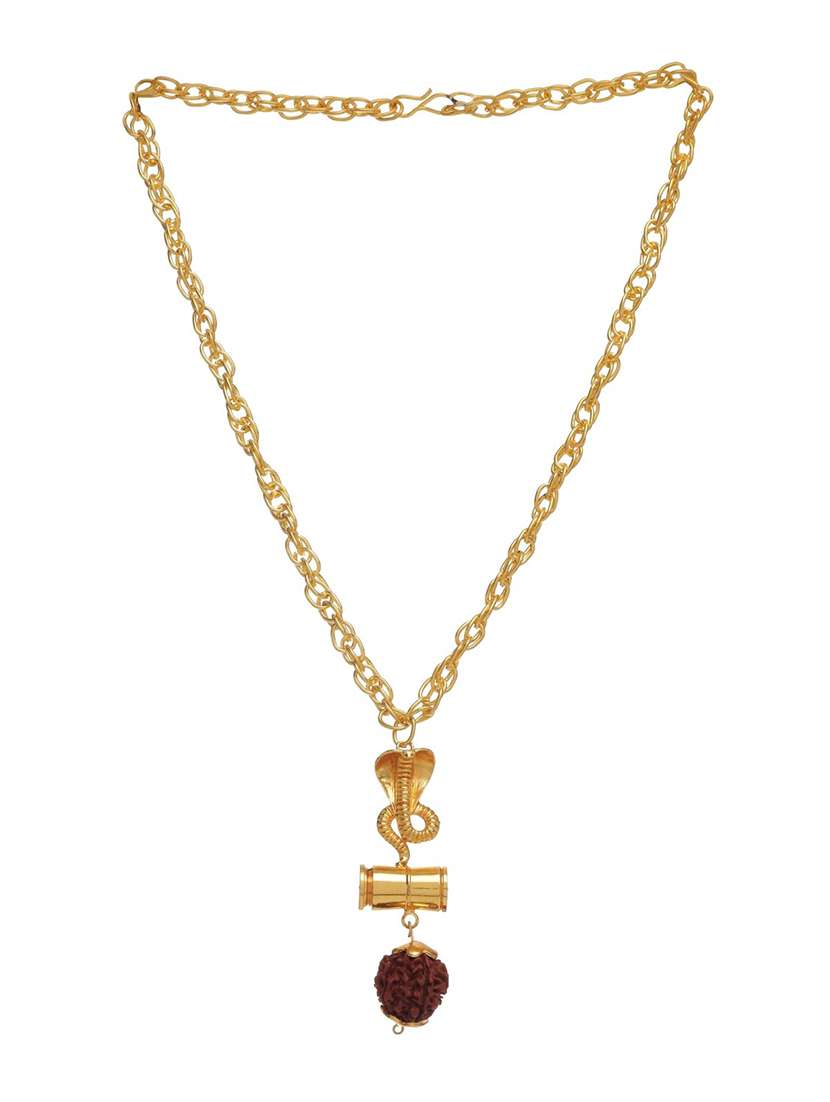 gold plated pendant set 