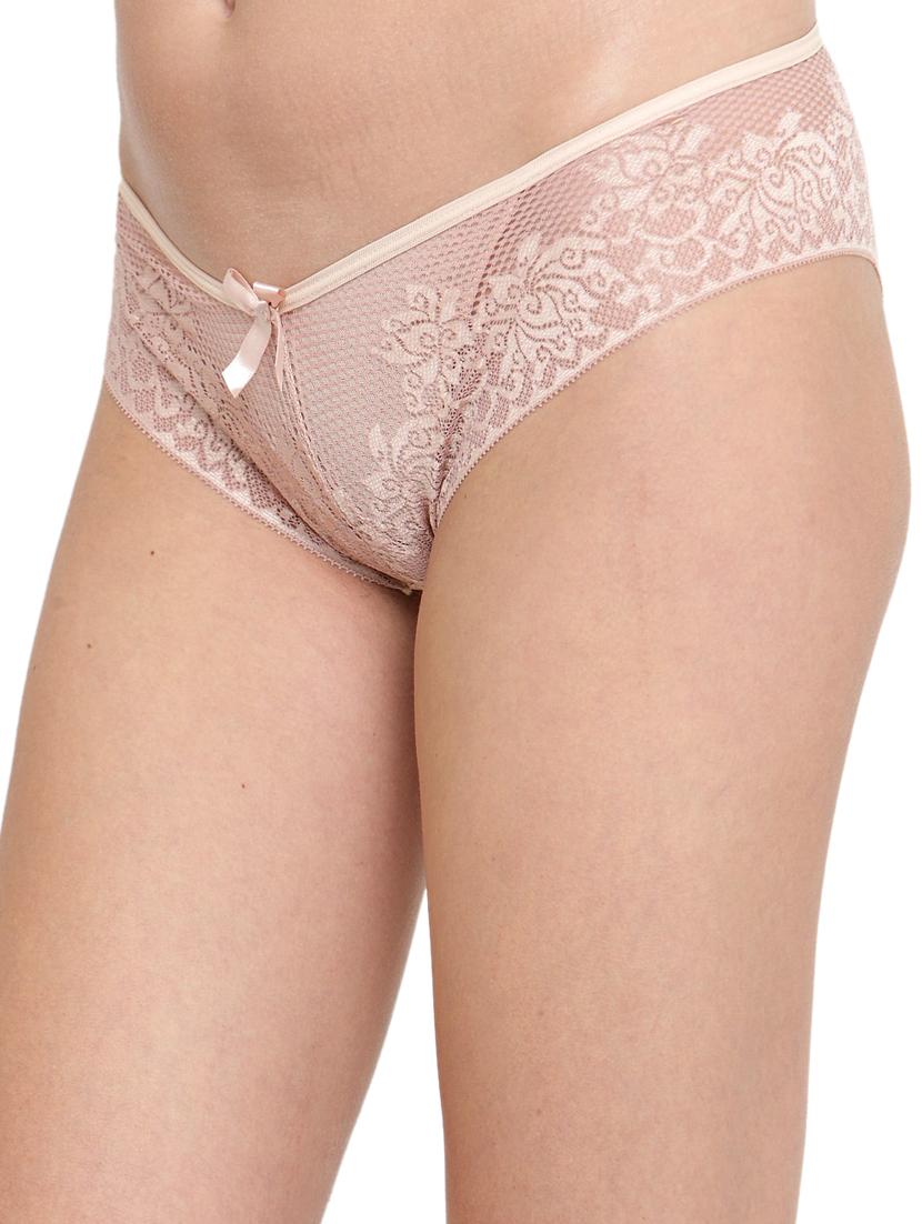 beige lace bikini panty - 18519229 -  Standard Image - 1