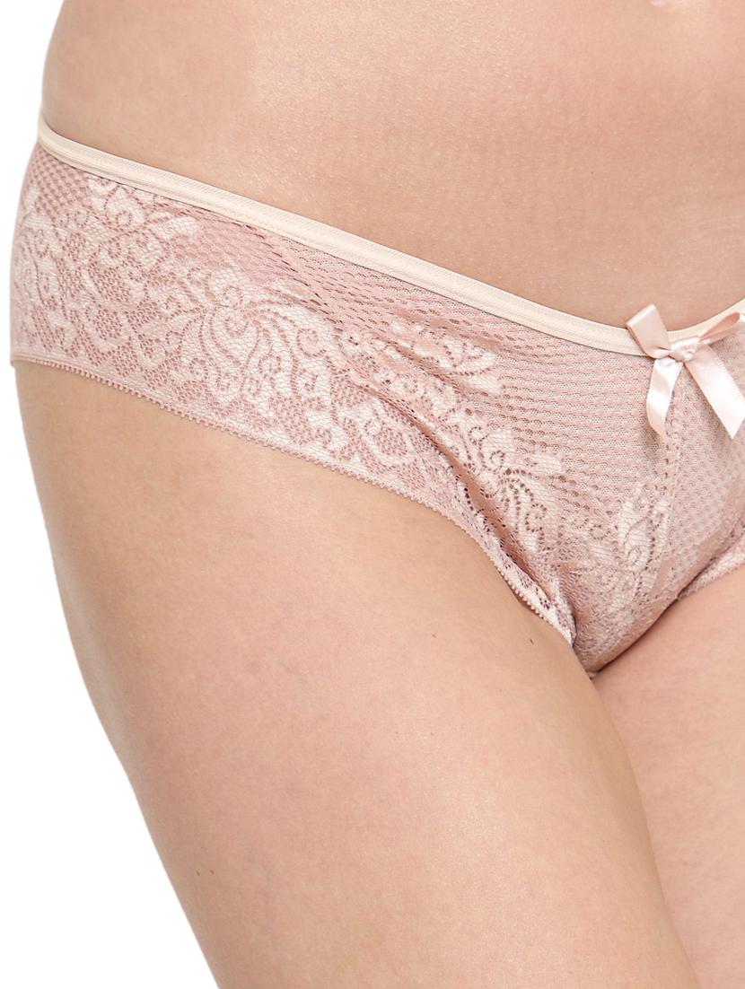 beige lace bikini panty - 18519229 - Standard Image - 4