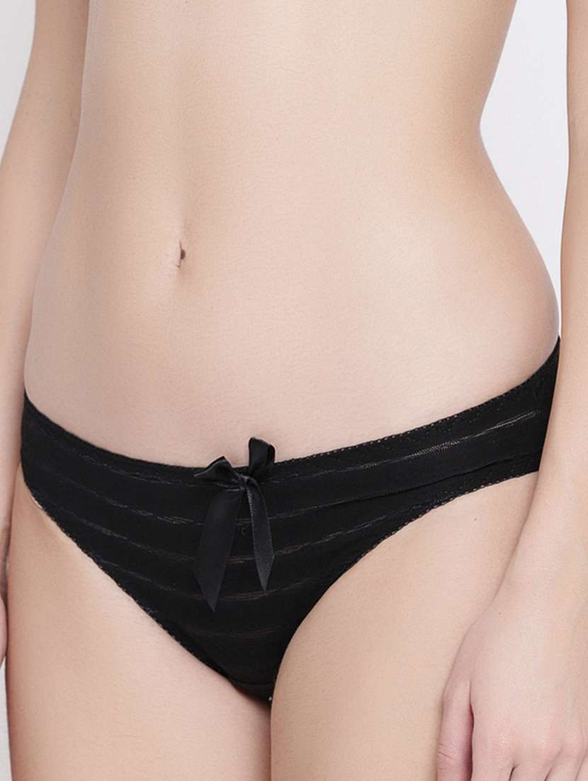 black striped bikini panty - 18519248 - Standard Image - 4