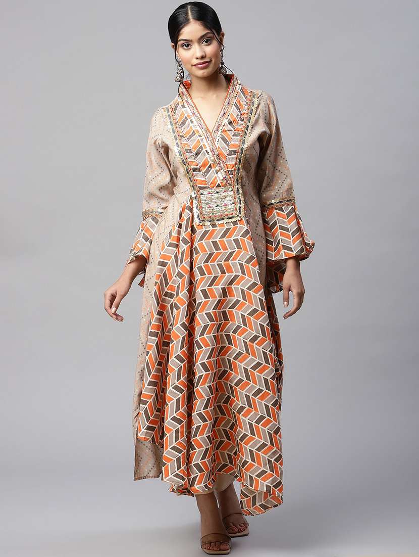 women's asymmetric kurta
