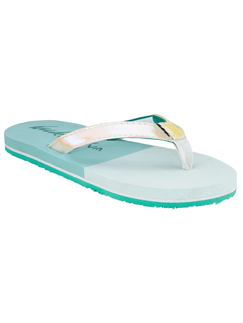 women green toe separator slipper - 18519674 -  Standard Image - 1