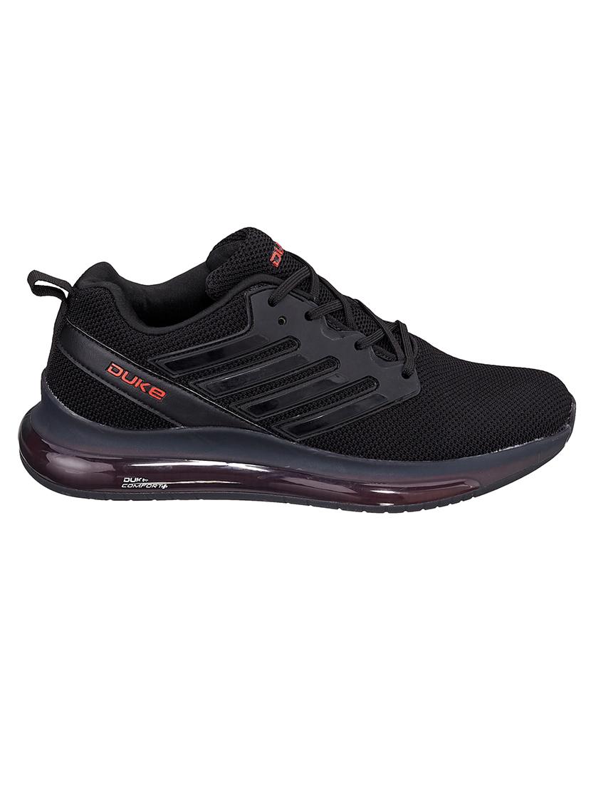mens black lace up sport shoe - 18519684 -  Standard Image - 1