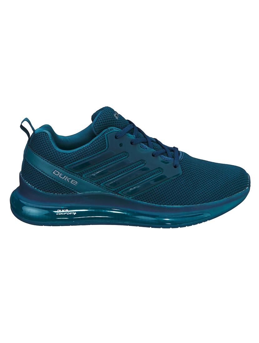mens teal lace up sport shoe - 18519687 - Standard Image - 1