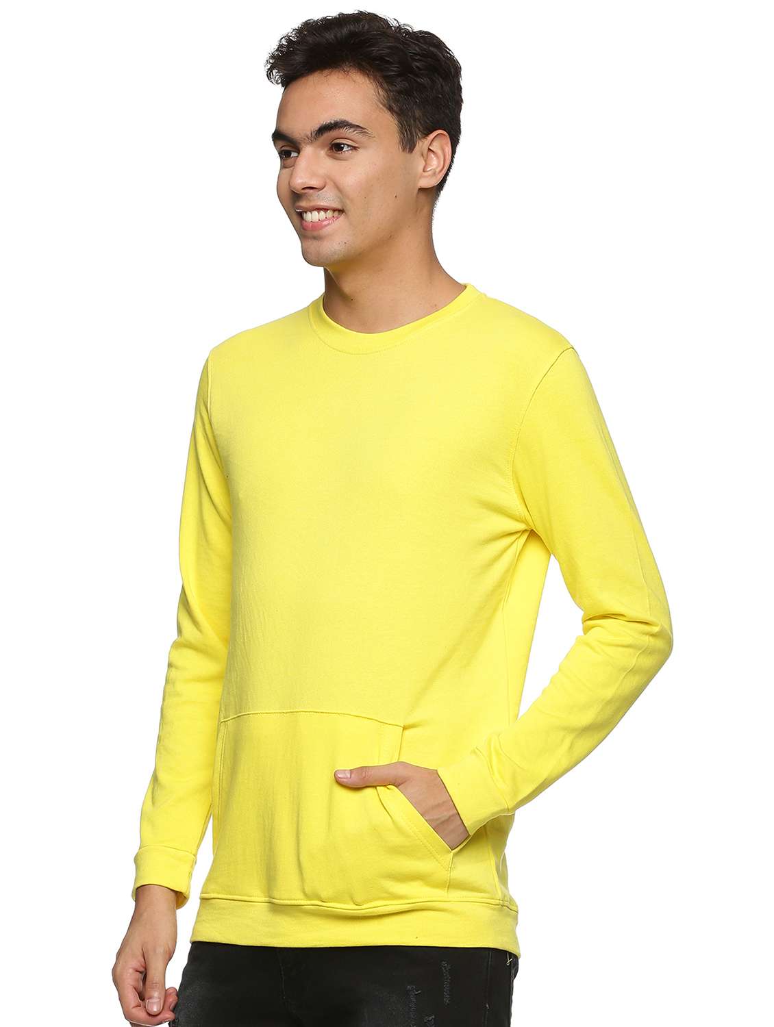 mens plain sweatshirt - 18519780 -  Standard Image - 1