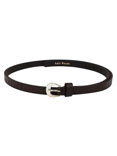 women brown leather belt  - 18519903 -  Standard Image - 0