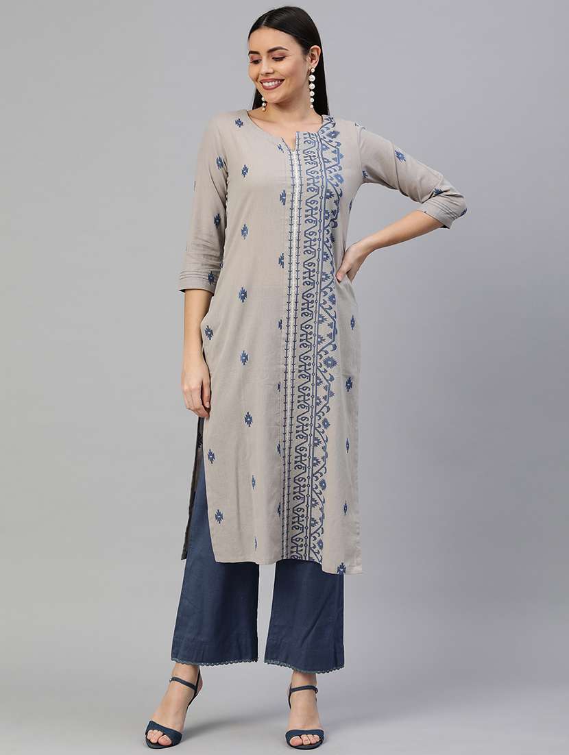 women's straight kurta