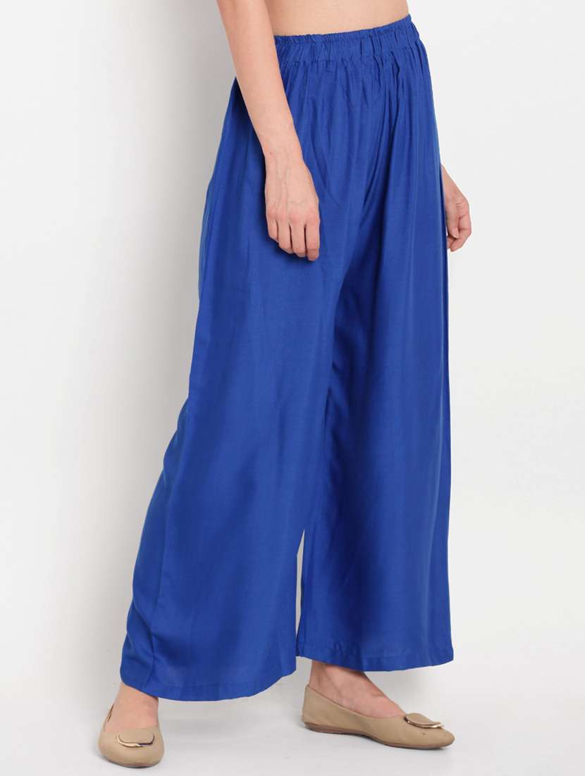 pack of 2 flared palazzos  - 18520521 -  Standard Image - 1