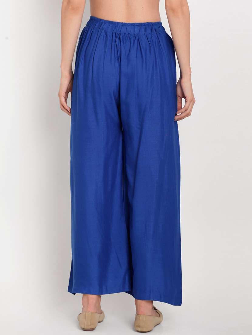 pack of 2 flared palazzos  - 18520530 -  Standard Image - 4