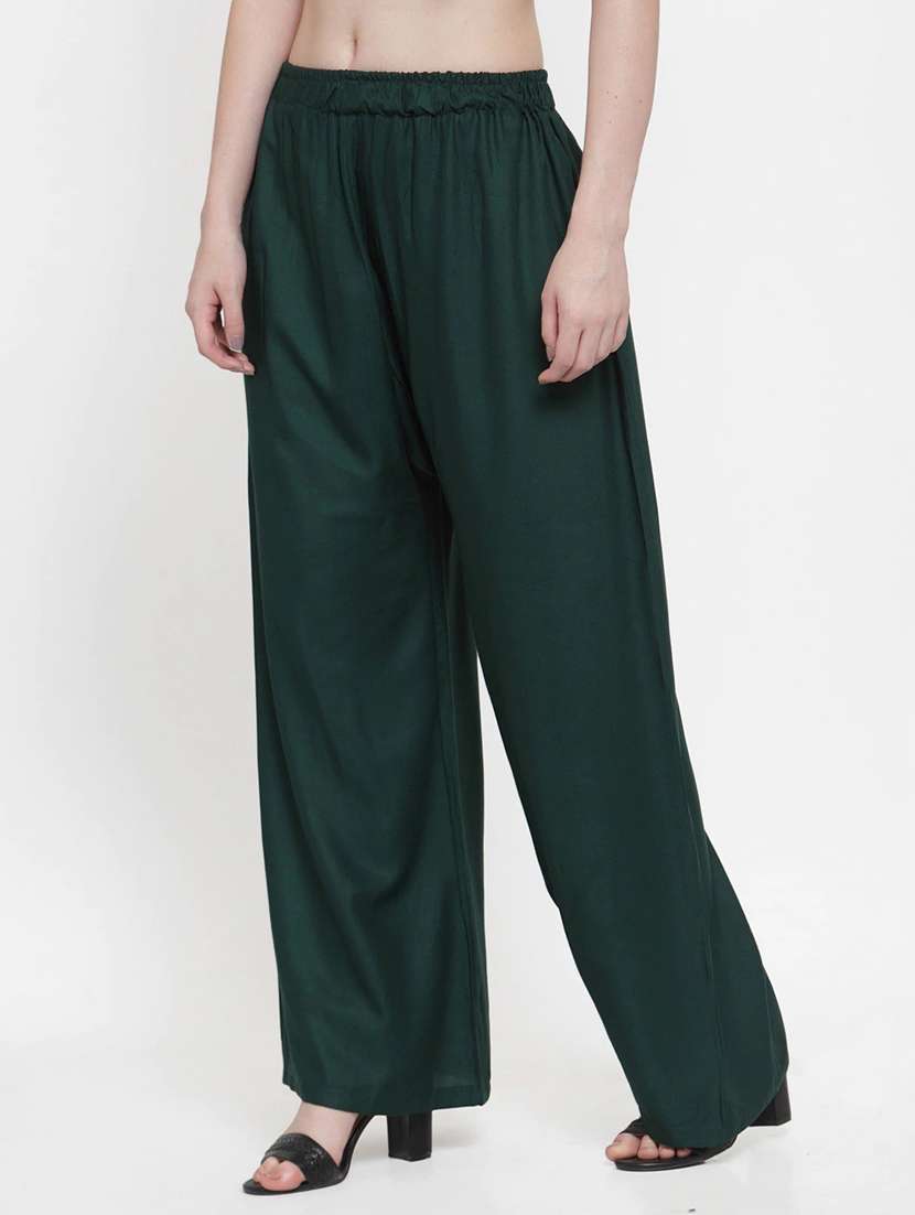 pack of 2 flared palazzos  - 18520531 -  Standard Image - 1