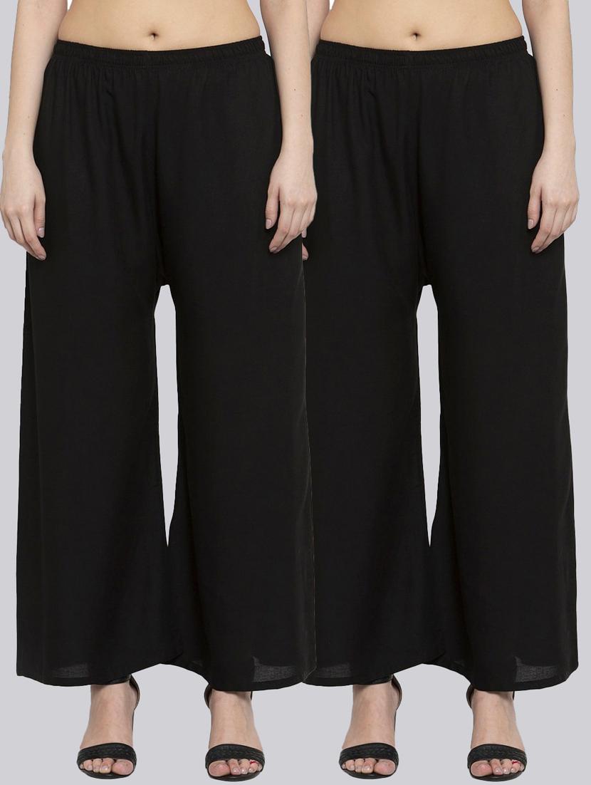 pack of 2 flared palazzos  - 18520576 -  Zoom Image - 0