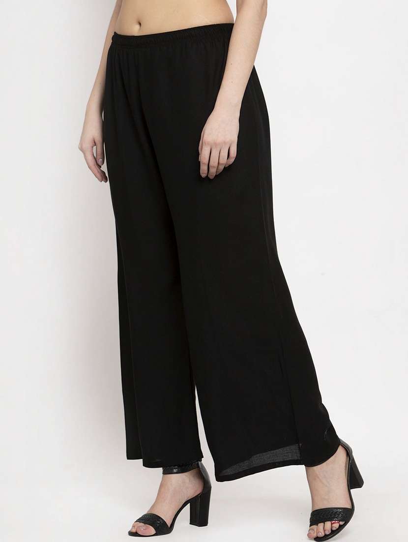 pack of 2 flared palazzos - 18520579 - Standard Image - 1