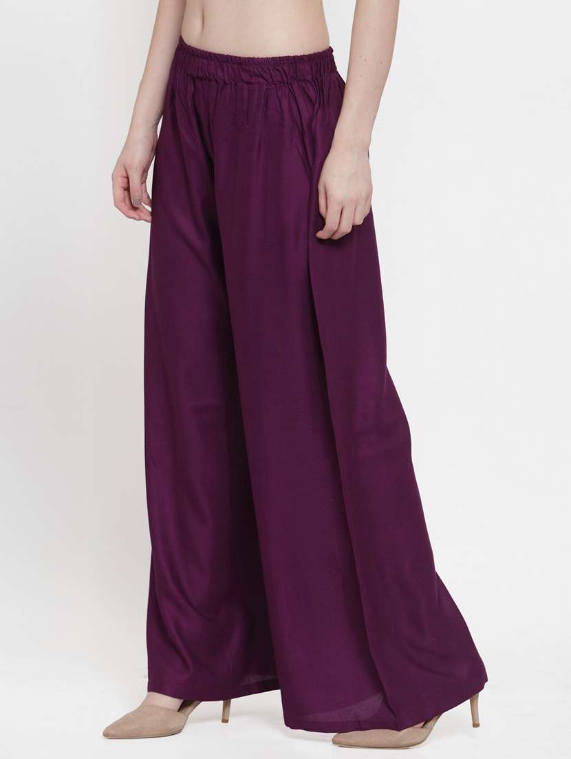 pack of 2 flared palazzos  - 18520585 -  Standard Image - 1