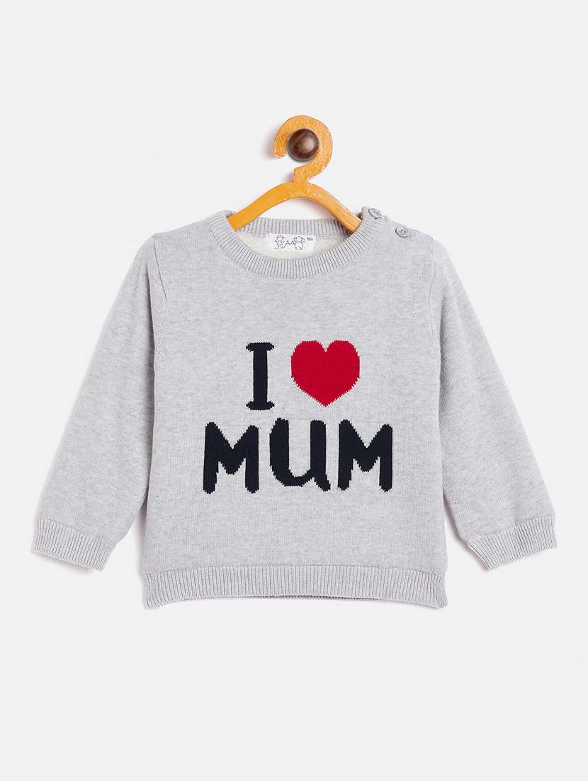 boys printed sweater 