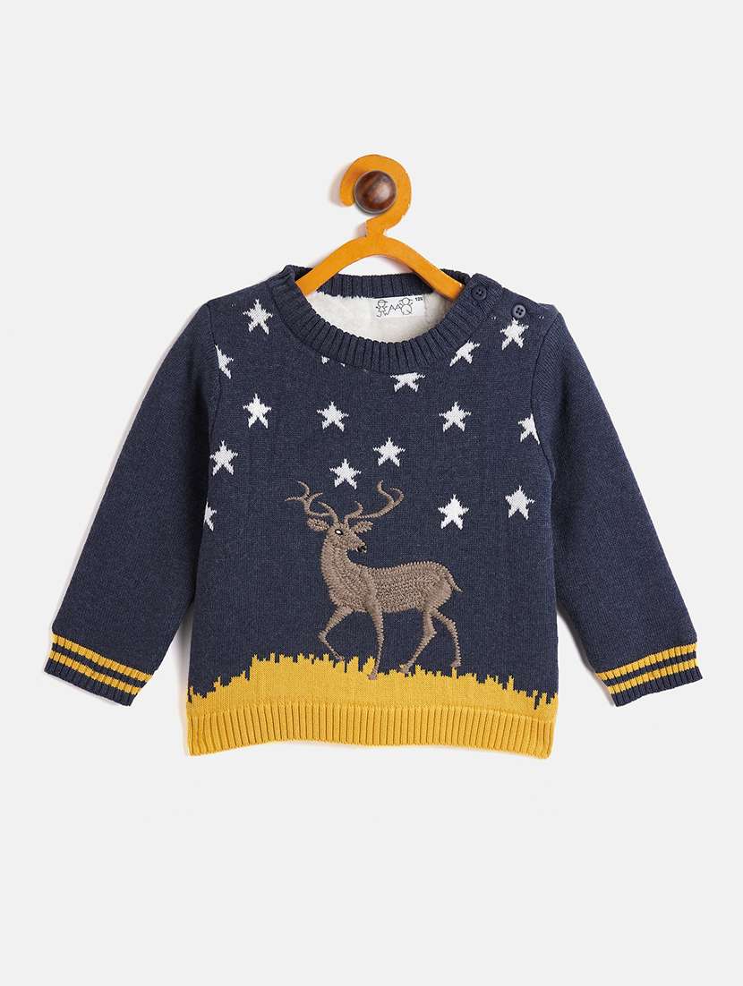 boys printed sweater 