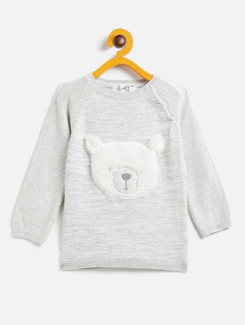 boys solid sweater 