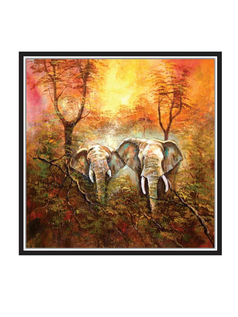 wall decal art prints on mdf board for decor (12x12 inches)  unframed & without glass