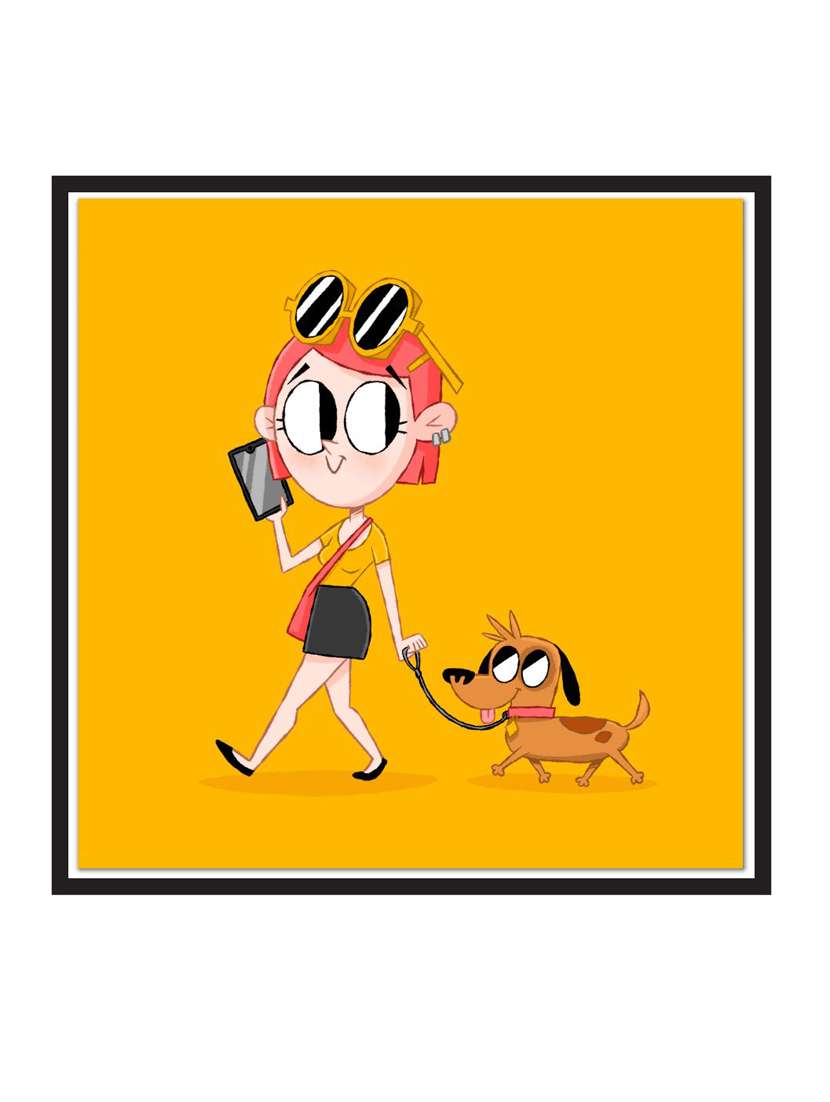 wall decal art prints on mdf board for decor (12x12 inches)  unframed & without glass