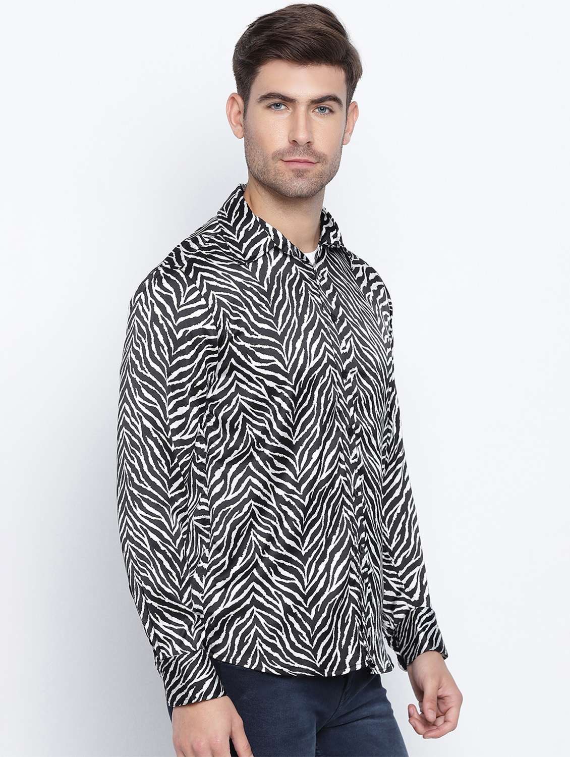 mens animal print casual shirt - 18523582 -  Standard Image - 1