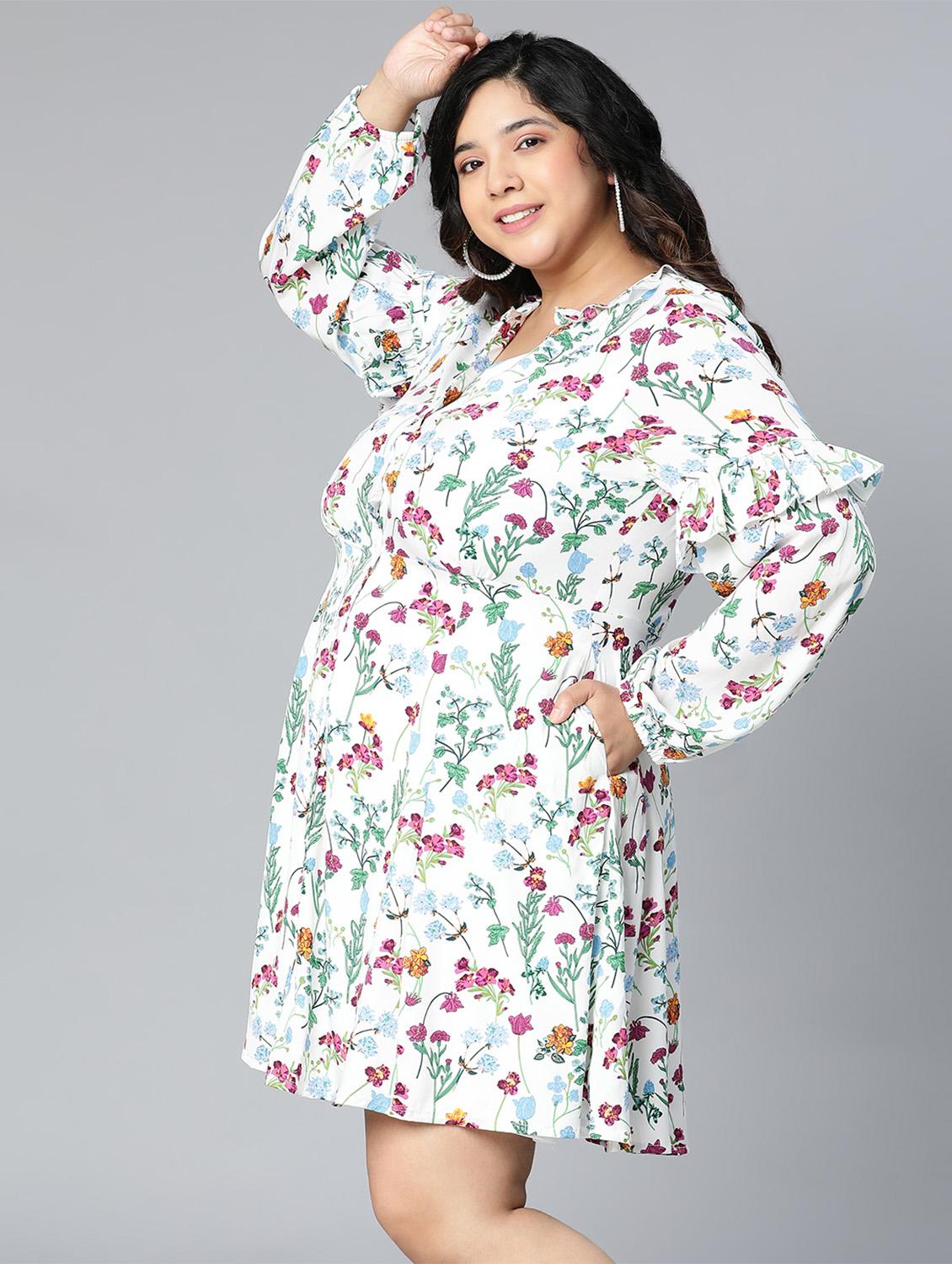 women's floral dress - 18523612 - Standard Image - 1