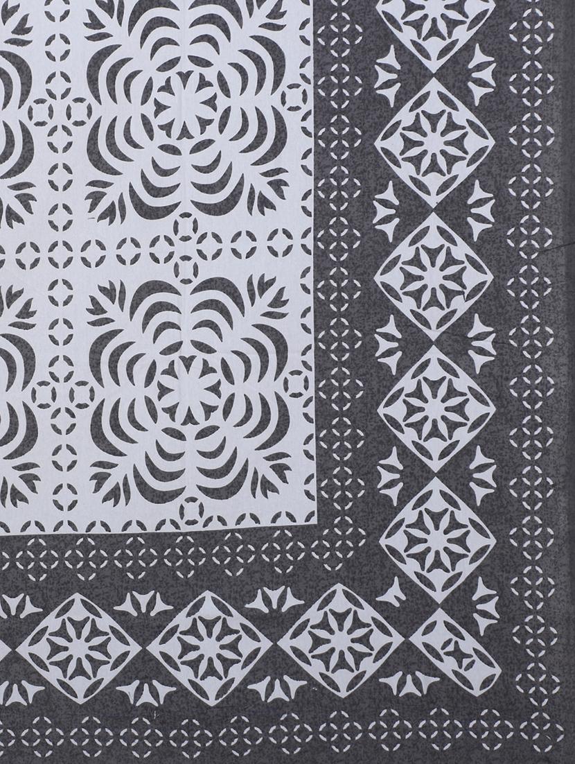 texstylers pure cotton 90x108 inches jaipuri print double bedsheet with 2 pillow covers - 18524100 - Standard Image - 4