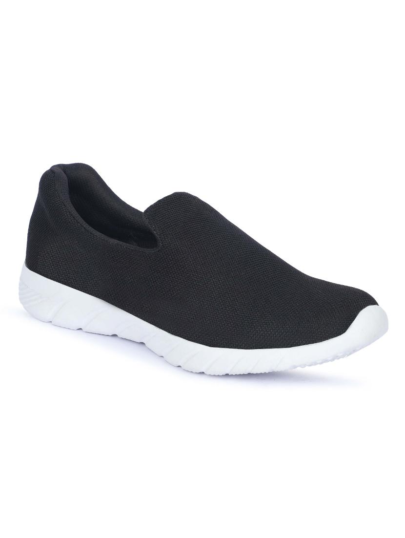 mens black slip on sport shoe - 18524114 -  Standard Image - 1