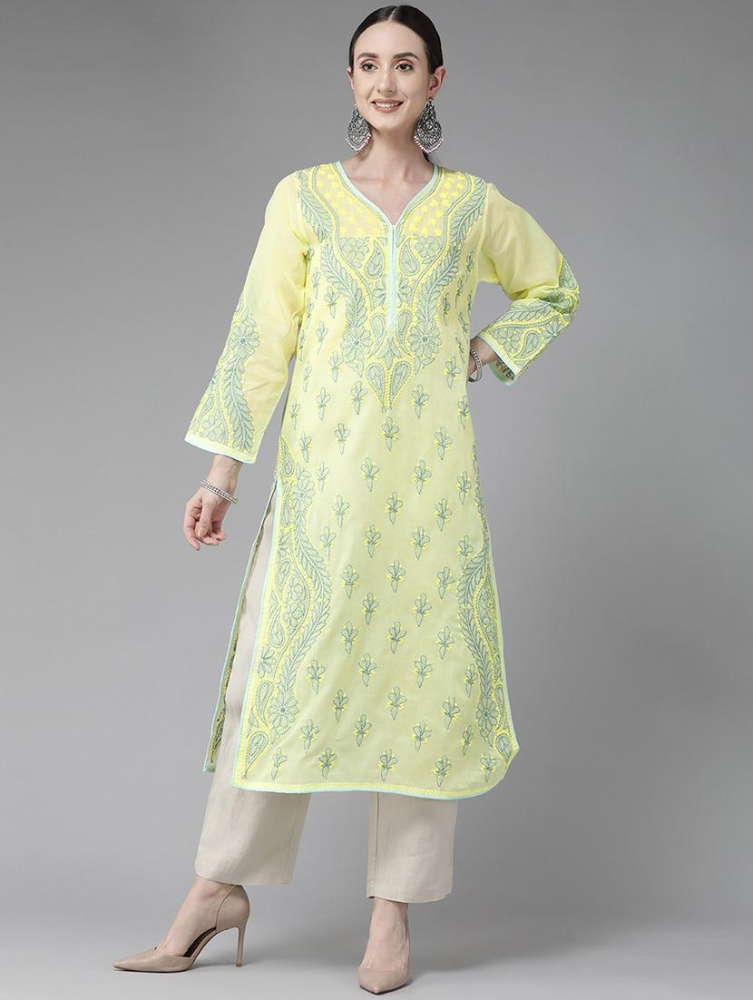 women's straight kurta - 18524133 - Zoom Image - 0