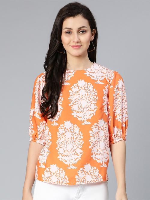 women's straight round neck top - 18524588 -  Standard Image - 0