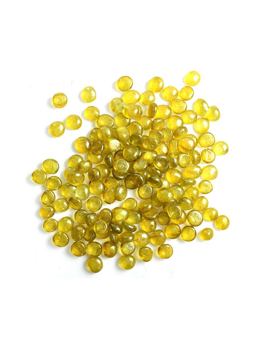 decorative glossy vase fillers plant pots decoration glass pebbles